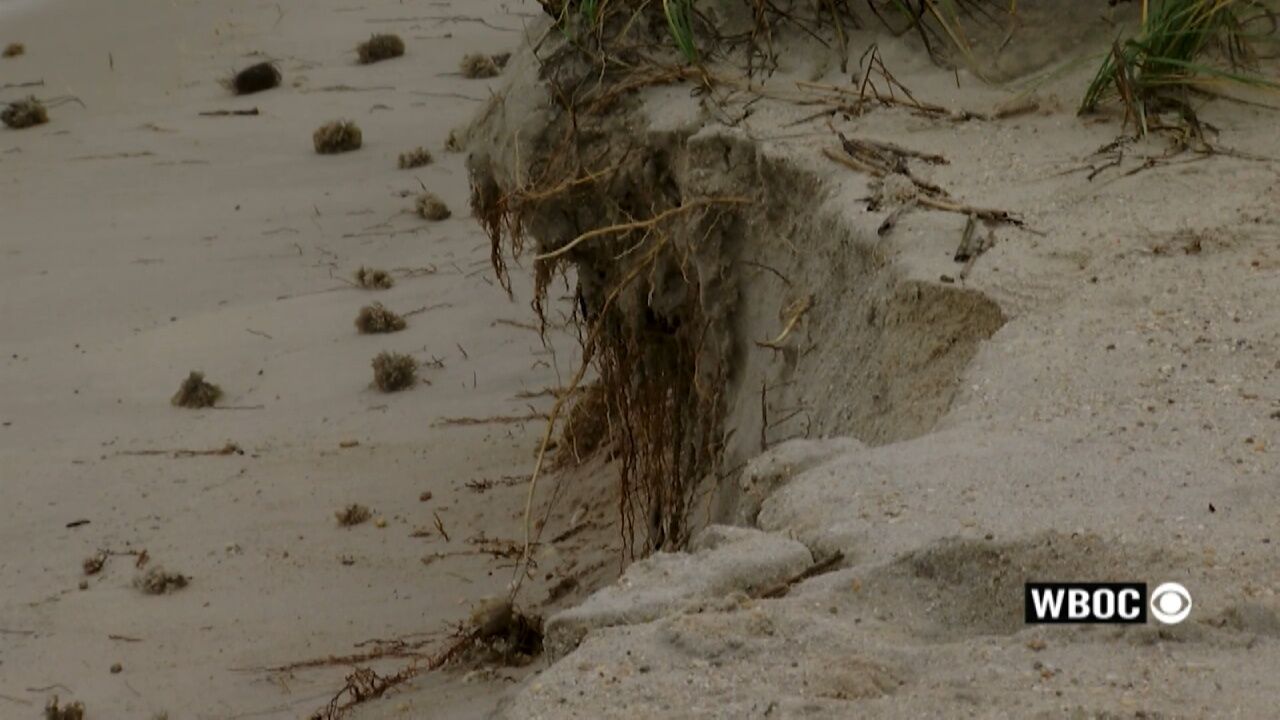 Storm erodes shoreline, floods streets in Slaughter Beach